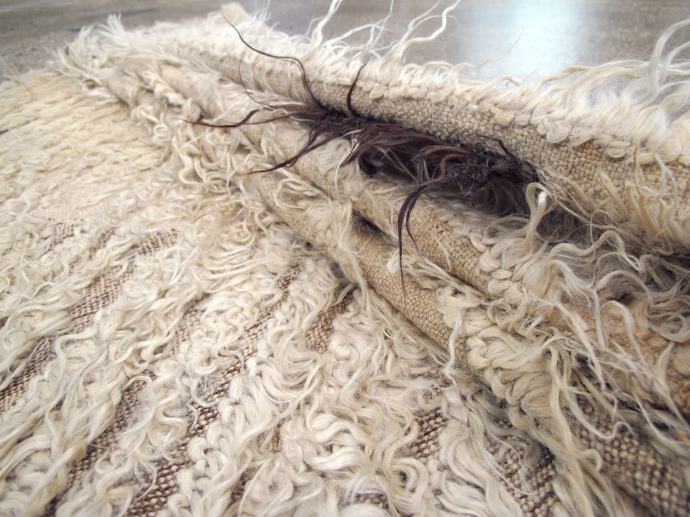 Vintage Turkish Tulu Rug, No.12587 - Gss