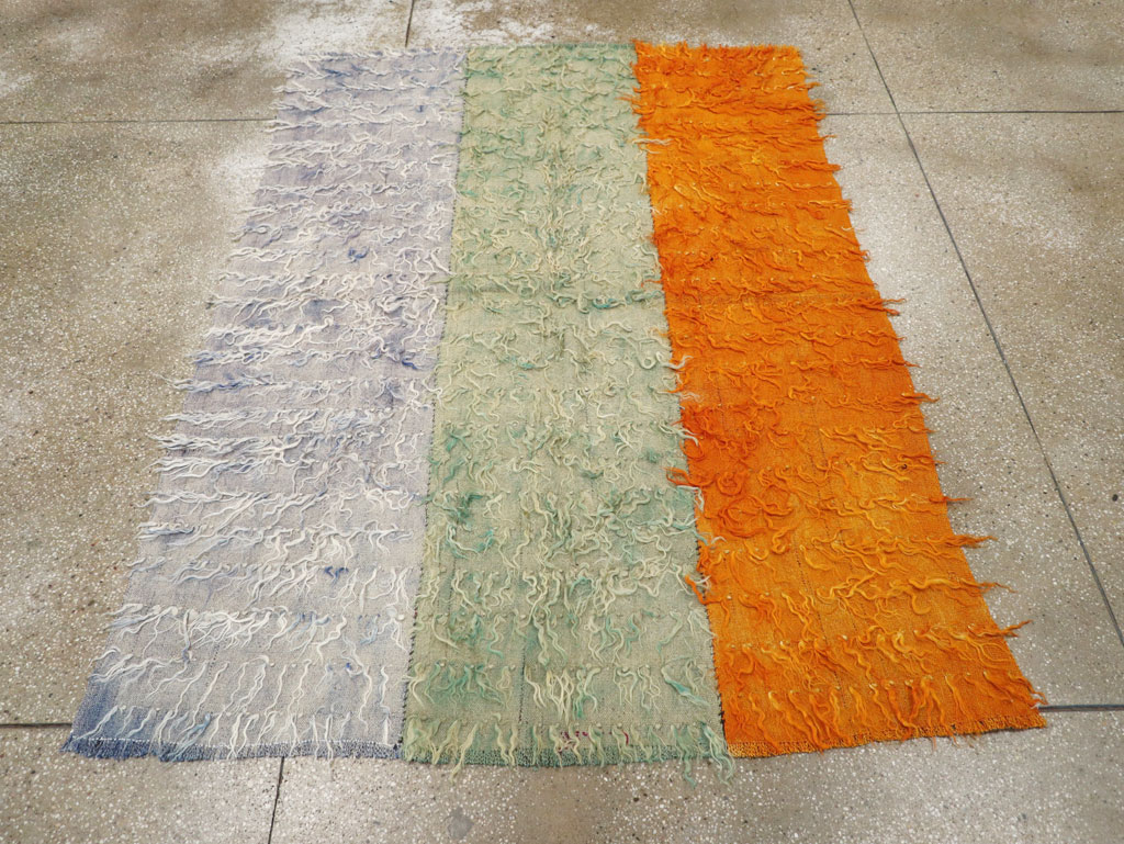 Vintage Turkish Tulu Rug, No.12591 - Gss