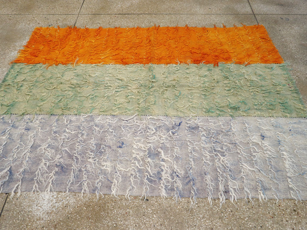 Vintage Turkish Tulu Rug, No.12591 - Gss