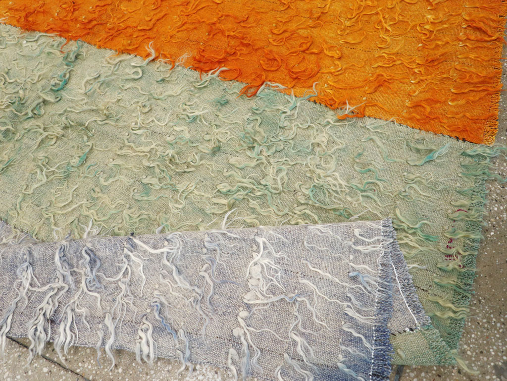 Vintage Turkish Tulu Rug, No.12591 - Gss