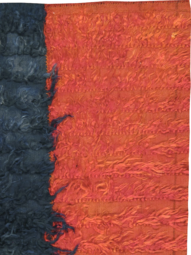 Vintage Turkish Tulu Rug, No.12593 - Gss