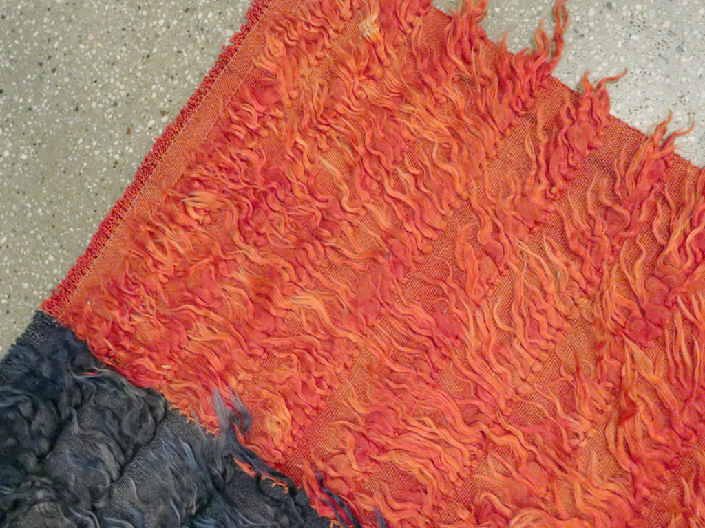 Vintage Turkish Tulu Rug, No.12593 - Gss