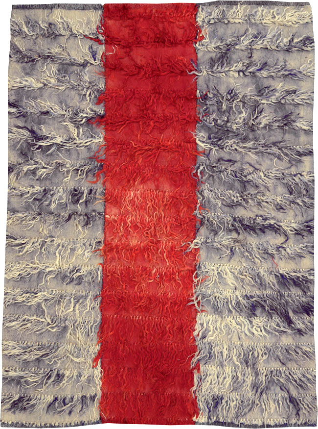 Vintage Turkish Tulu Rug, No.12594 - Gss