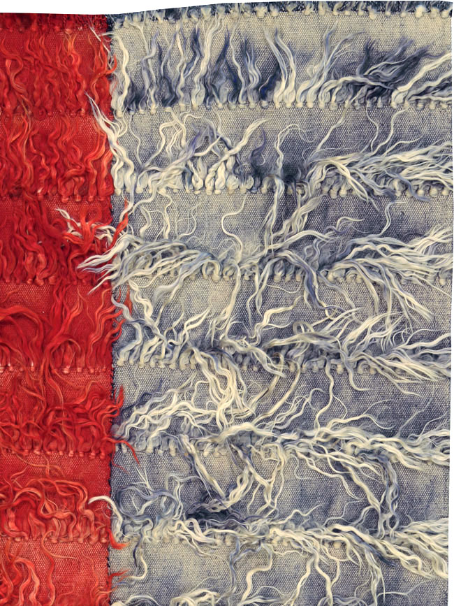 Vintage Turkish Tulu Rug, No.12594 - Gss