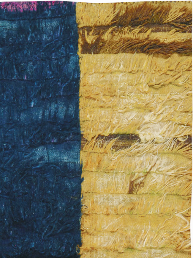 Vintage Turkish Tulu Rug, No.12595 - Gss