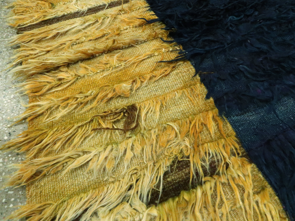 Vintage Turkish Tulu Rug, No.12595 - Gss