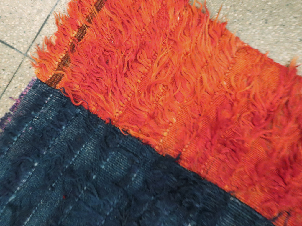 Vintage Turkish Tulu Rug, No.12595 - Gss