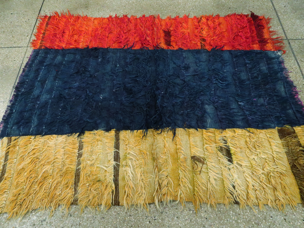 Vintage Turkish Tulu Rug, No.12595 - Gss