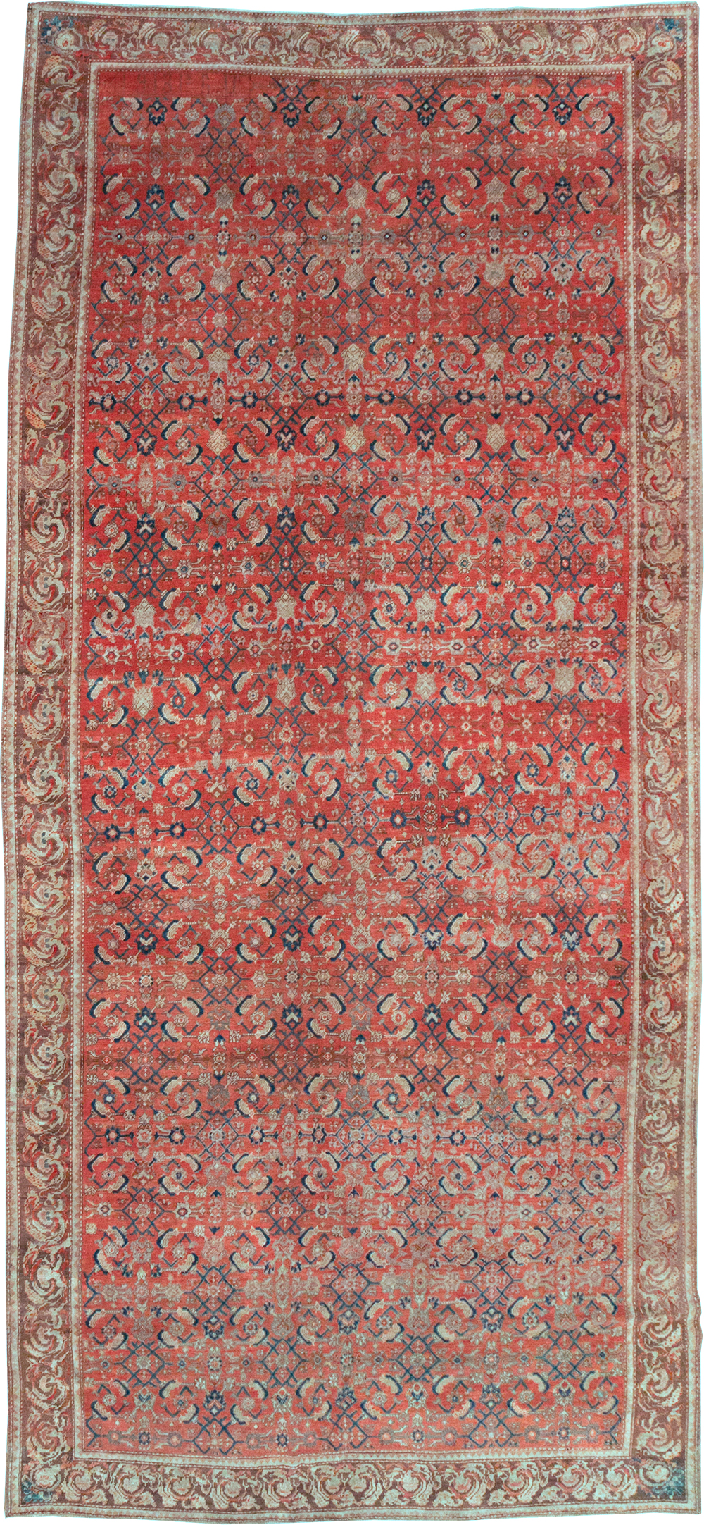 Antique Caucasian Karabagh Gallery Carpet, No.12609 - Gss