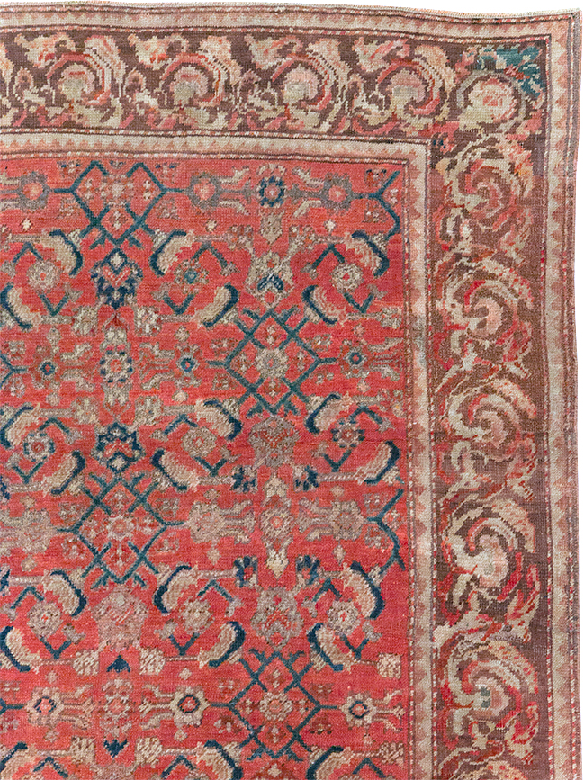 Antique Caucasian Karabagh Gallery Carpet, No.12609 - Gss