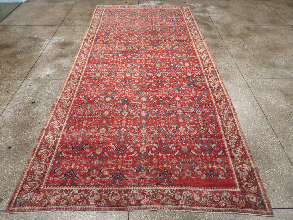 Antique Caucasian Karabagh Gallery Carpet, No.12609 - Gss