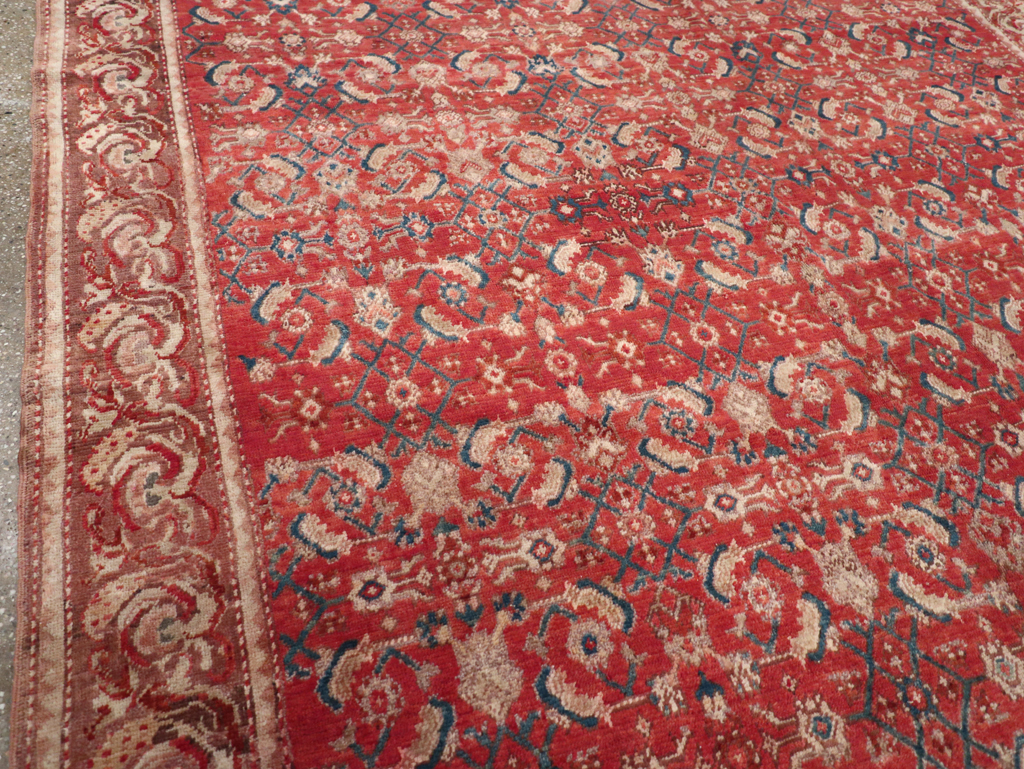 Antique Caucasian Karabagh Gallery Carpet, No.12609 - Gss