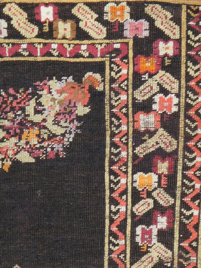 Antique Caucasian Karabagh Rug, No.12616 - Gss