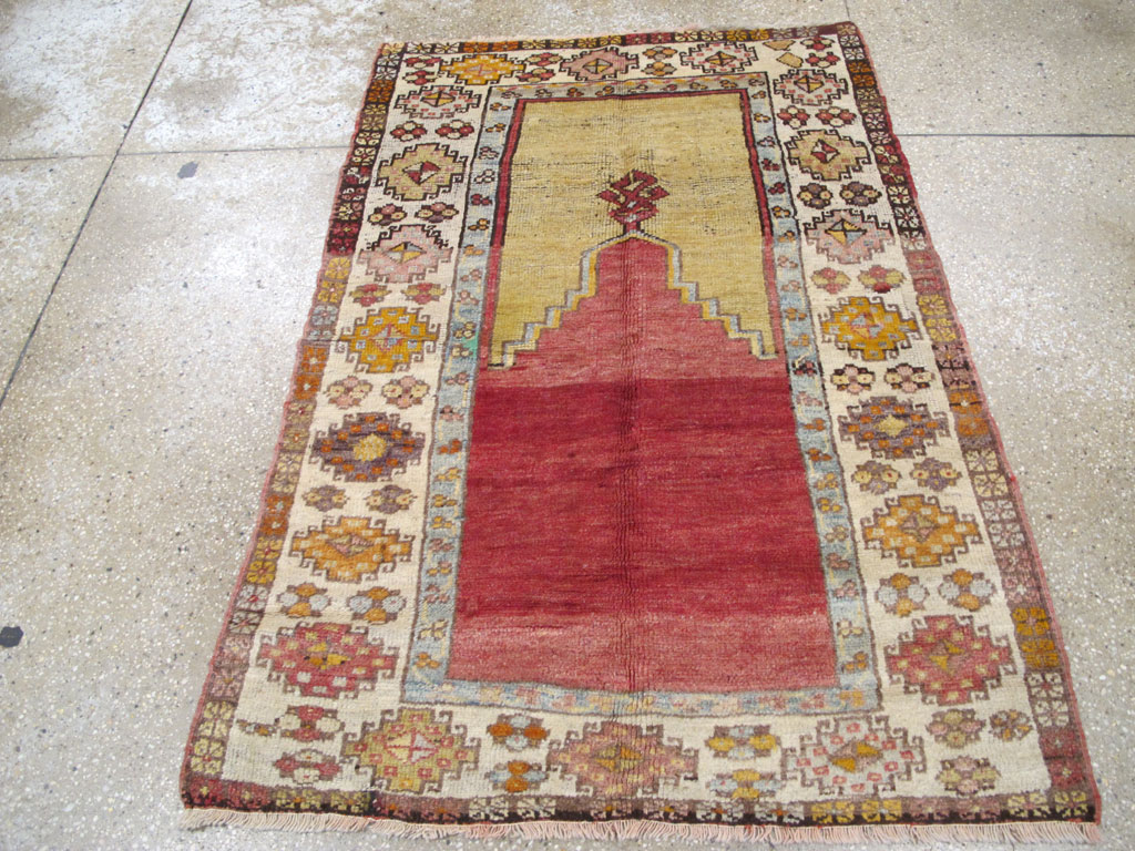Antique Turkish Anatolian Rug, No.12620 - Gss
