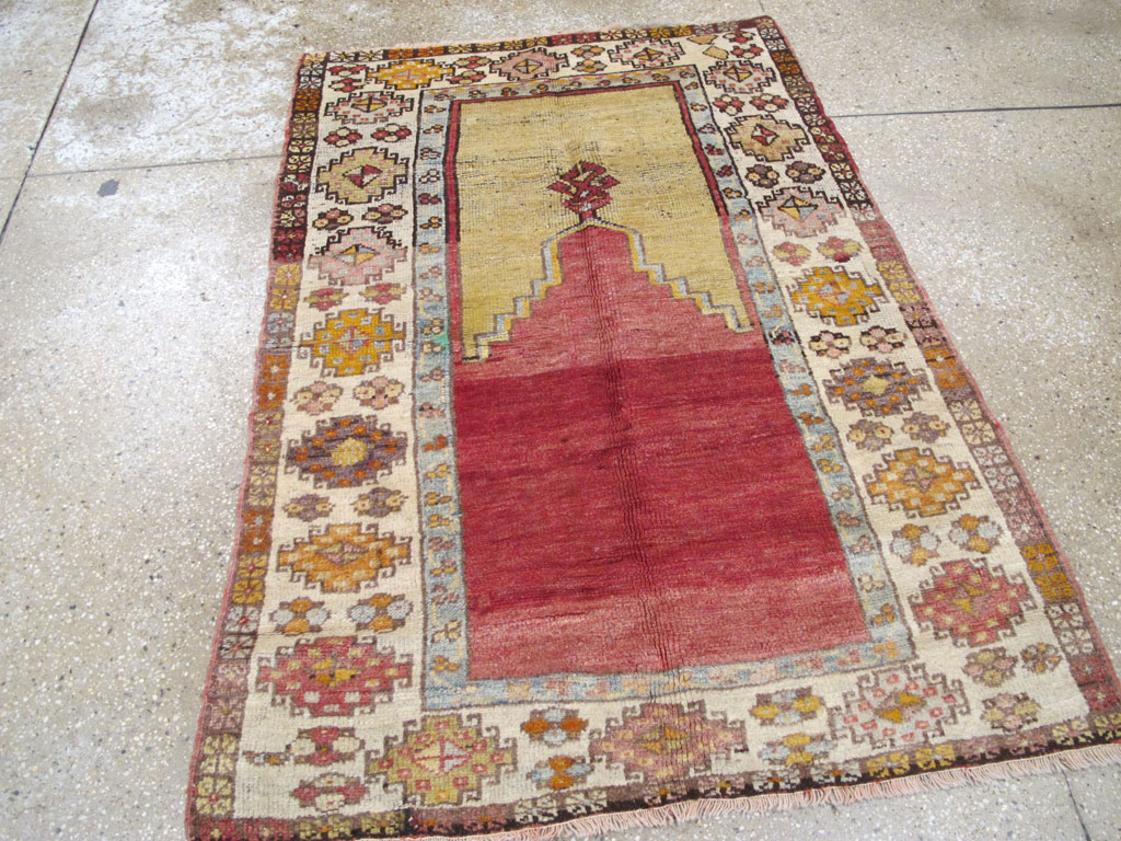 Antique Turkish Anatolian Rug, No.12620 - Gss
