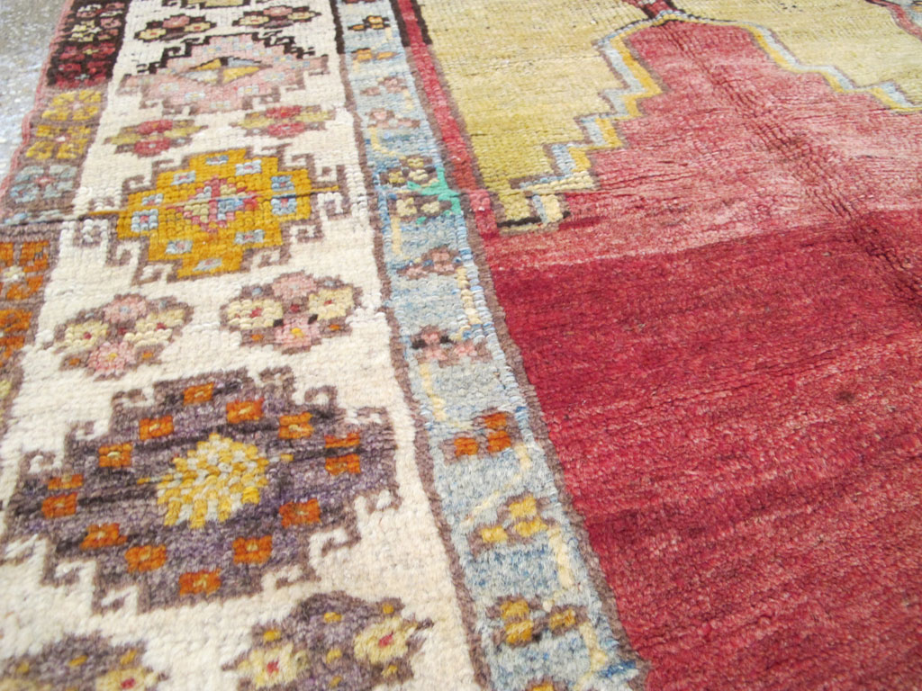 Antique Turkish Anatolian Rug, No.12620 - Gss