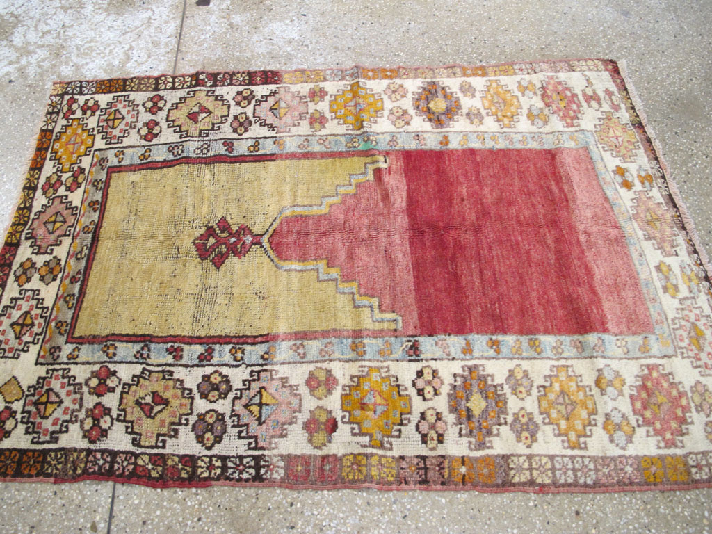 Antique Turkish Anatolian Rug, No.12620 - Gss