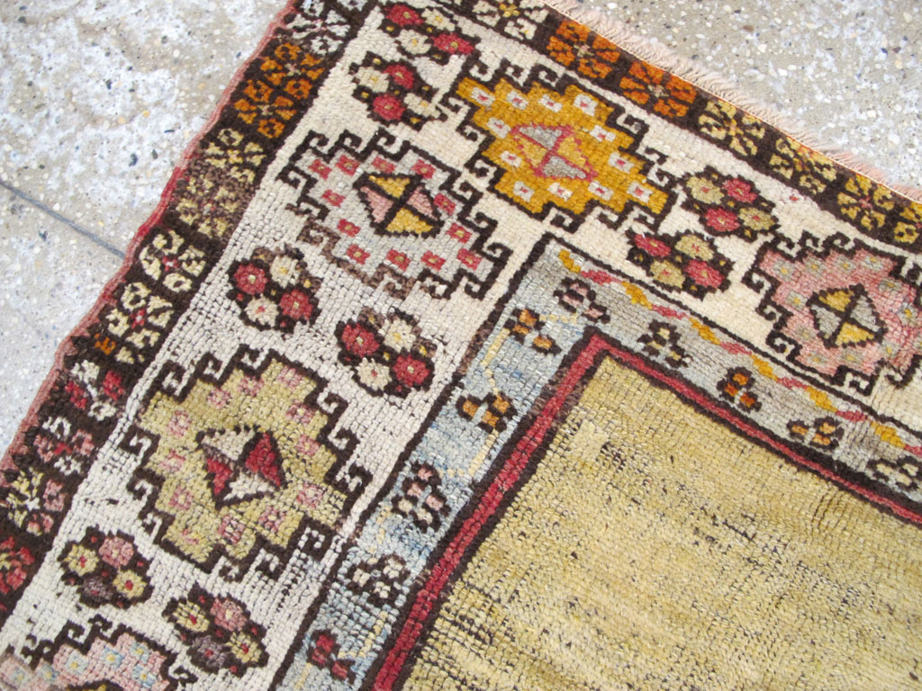 Antique Turkish Anatolian Rug, No.12620 - Gss