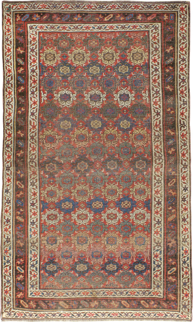 Antique Persian Bidjar Rug, No.12624 - Gss