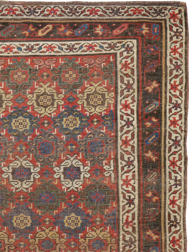 Antique Persian Bidjar Rug, No.12624 - Gss