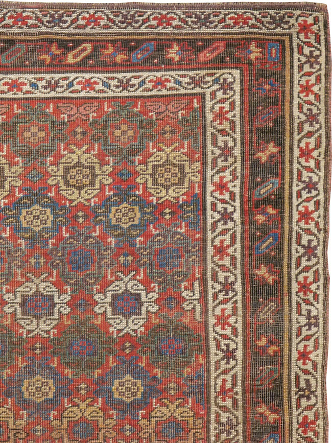 Antique Persian Bidjar Rug, No.12624 - Gss