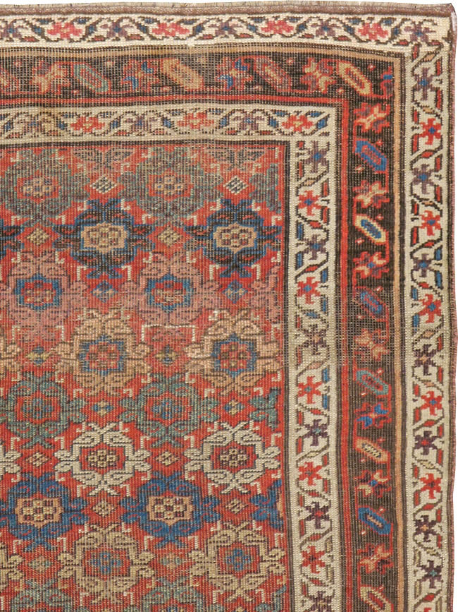 Antique Persian Bidjar Rug, No.12624 - Gss