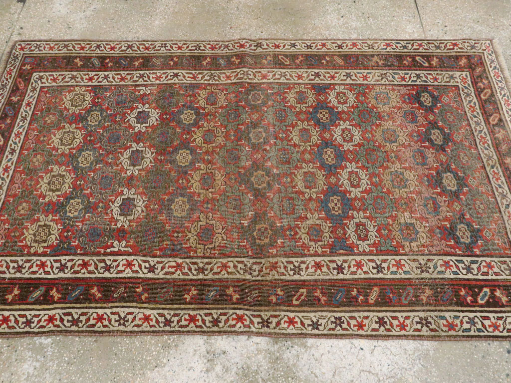 Antique Persian Bidjar Rug, No.12624 - Gss