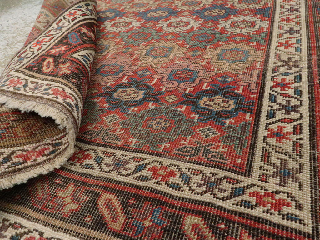Antique Persian Bidjar Rug, No.12624 - Gss