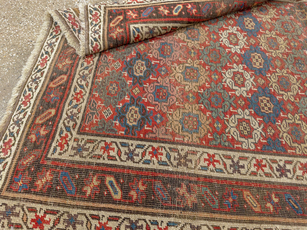 Antique Persian Bidjar Rug, No.12624 - Gss