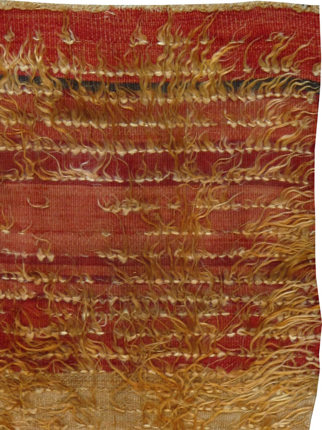 Vintage Turkish Tulu Rug, No.12625 - Gss