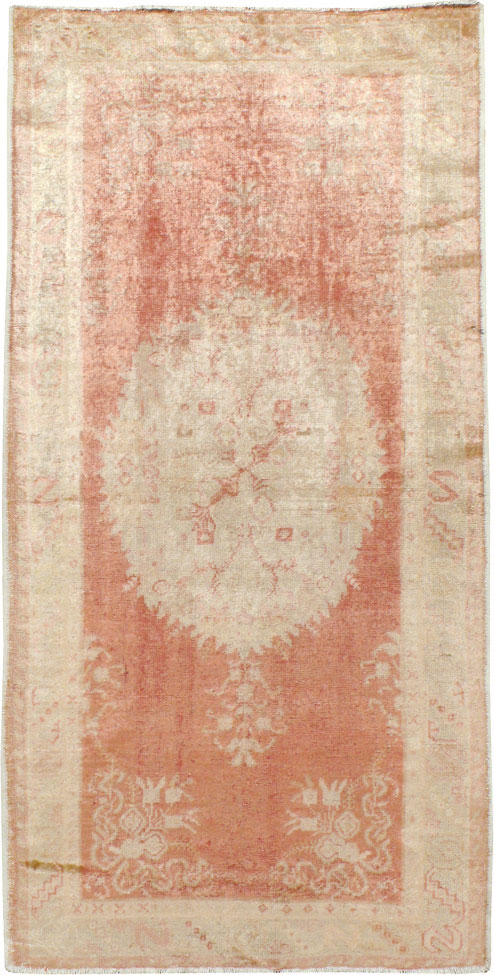Antique Turkish Oushak Rug, No.12662 - Gss