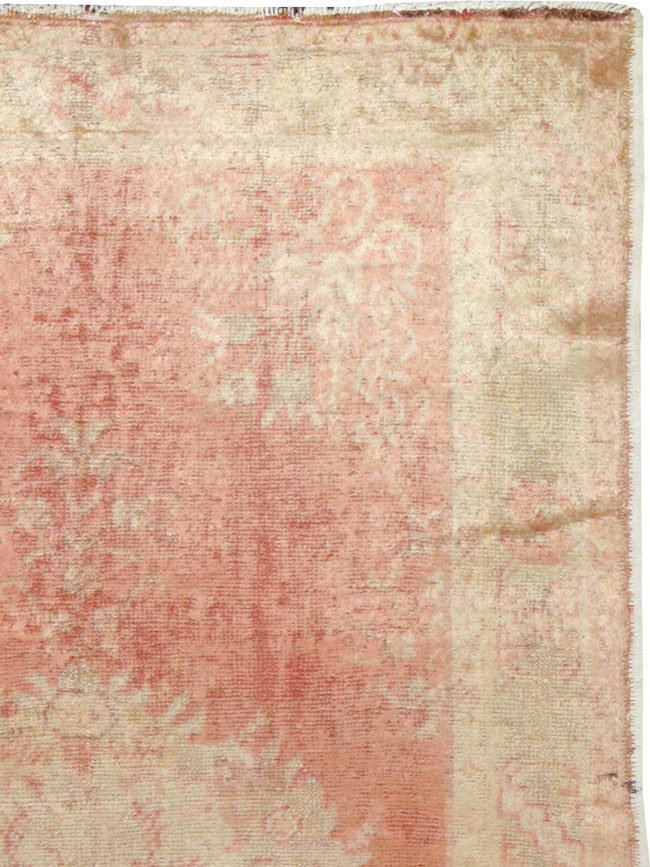 Antique Turkish Oushak Rug, No.12662 - Gss