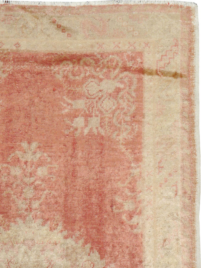 Antique Turkish Oushak Rug, No.12662 - Gss