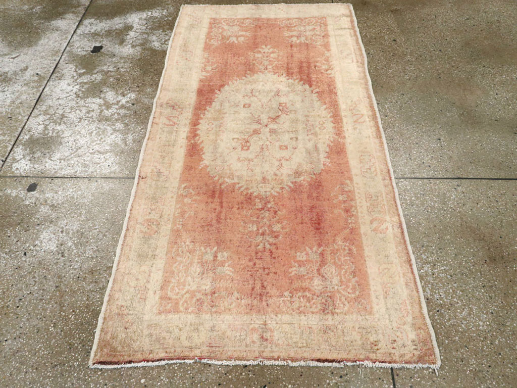 Antique Turkish Oushak Rug, No.12662 - Gss