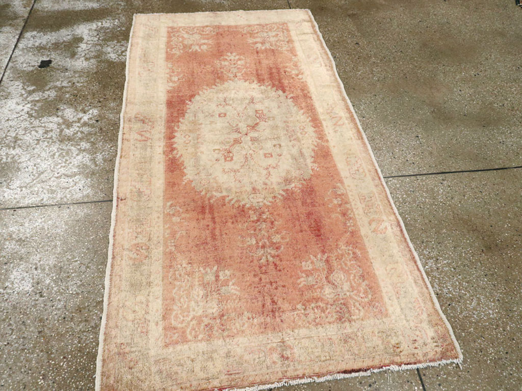 Antique Turkish Oushak Rug, No.12662 - Gss