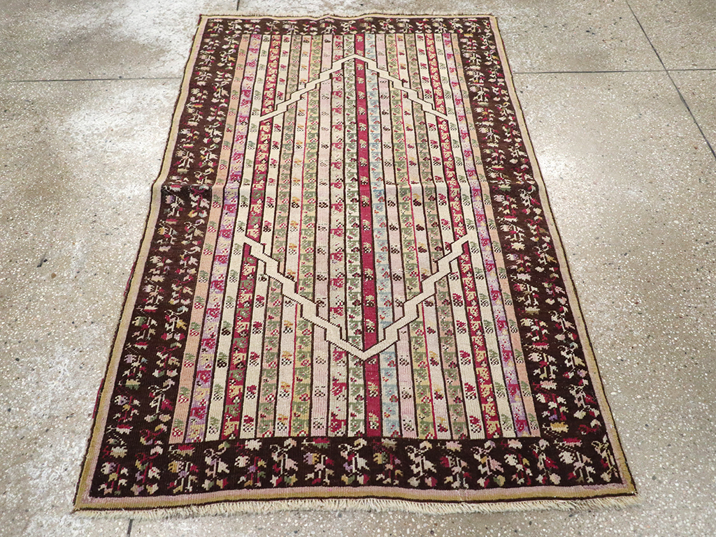 Antique Tukish Ghiordes Rug, No.12693 - Gss