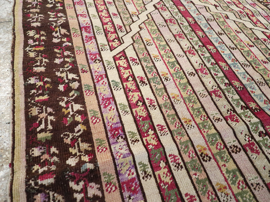 Antique Tukish Ghiordes Rug, No.12693 - Gss