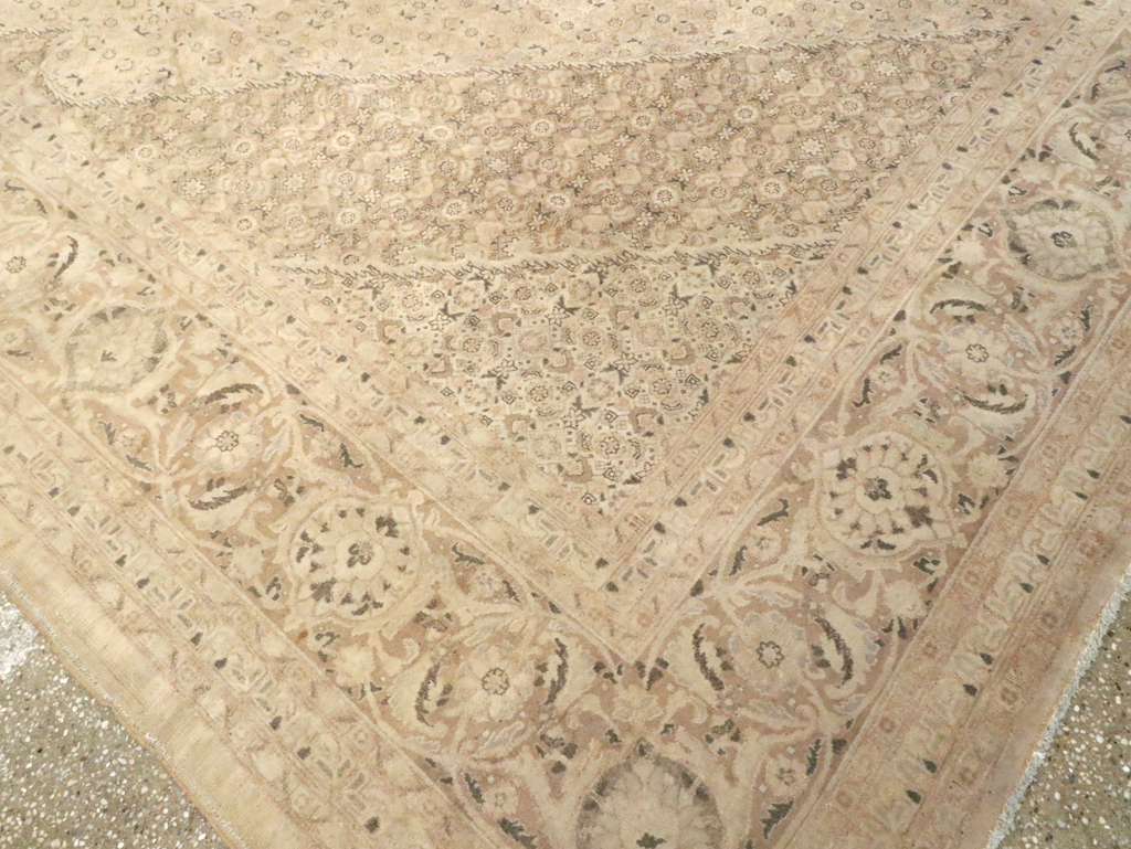 Antique Persian Tabriz Rug, No.12727 - Gss