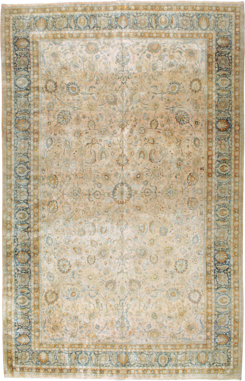 Antique Persian Mashad Rug, No.12731 - Gss