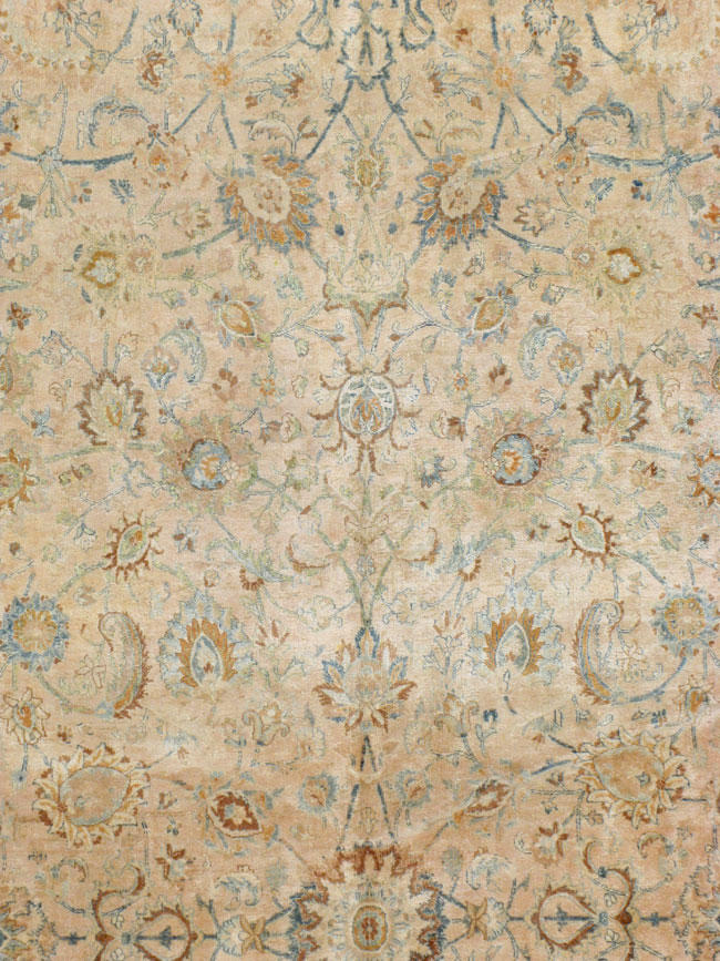 Antique Persian Mashad Rug, No.12731 - Gss