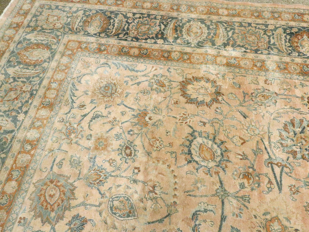 Antique Persian Mashad Rug, No.12731 - Gss