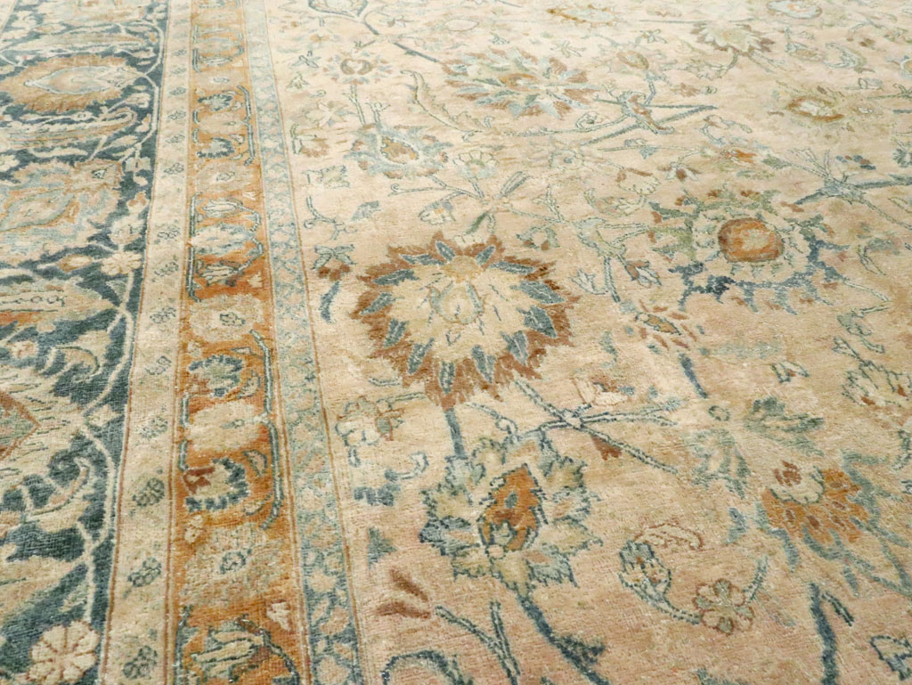 Antique Persian Mashad Rug, No.12731 - Gss