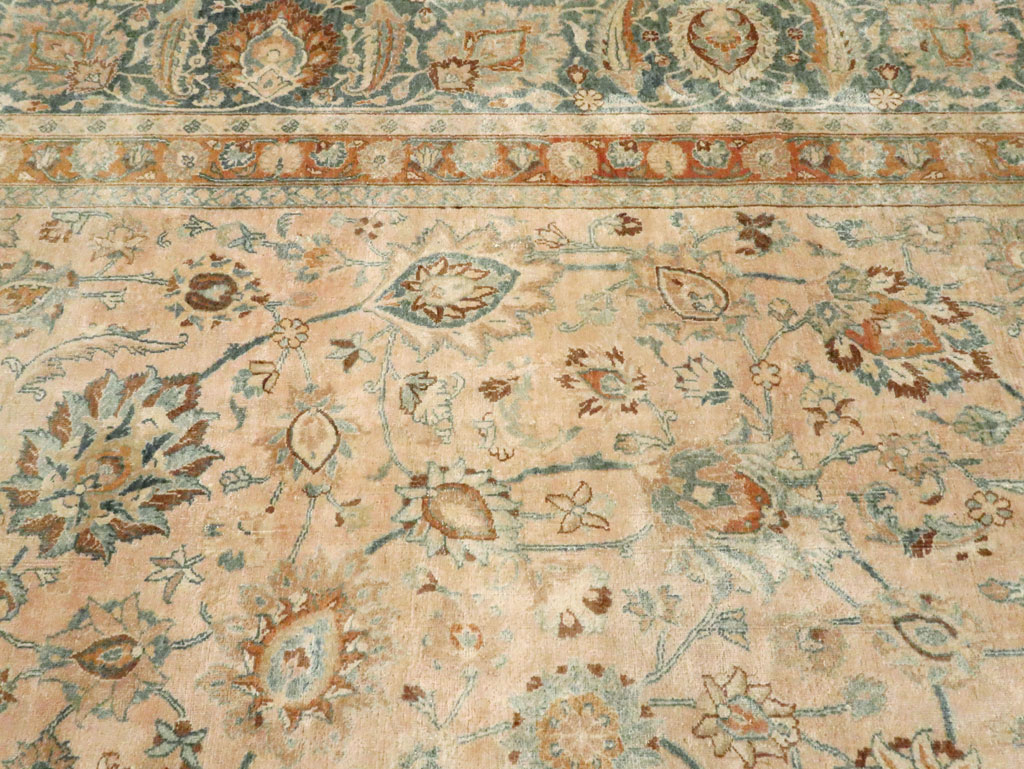 Antique Persian Mashad Rug, No.12731 - Gss