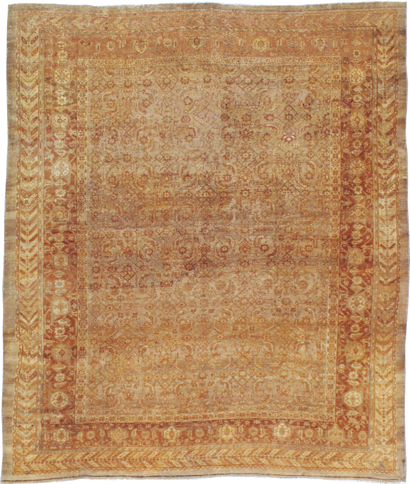Antique Persian Bibikabad Rug, No.12761 - Gss