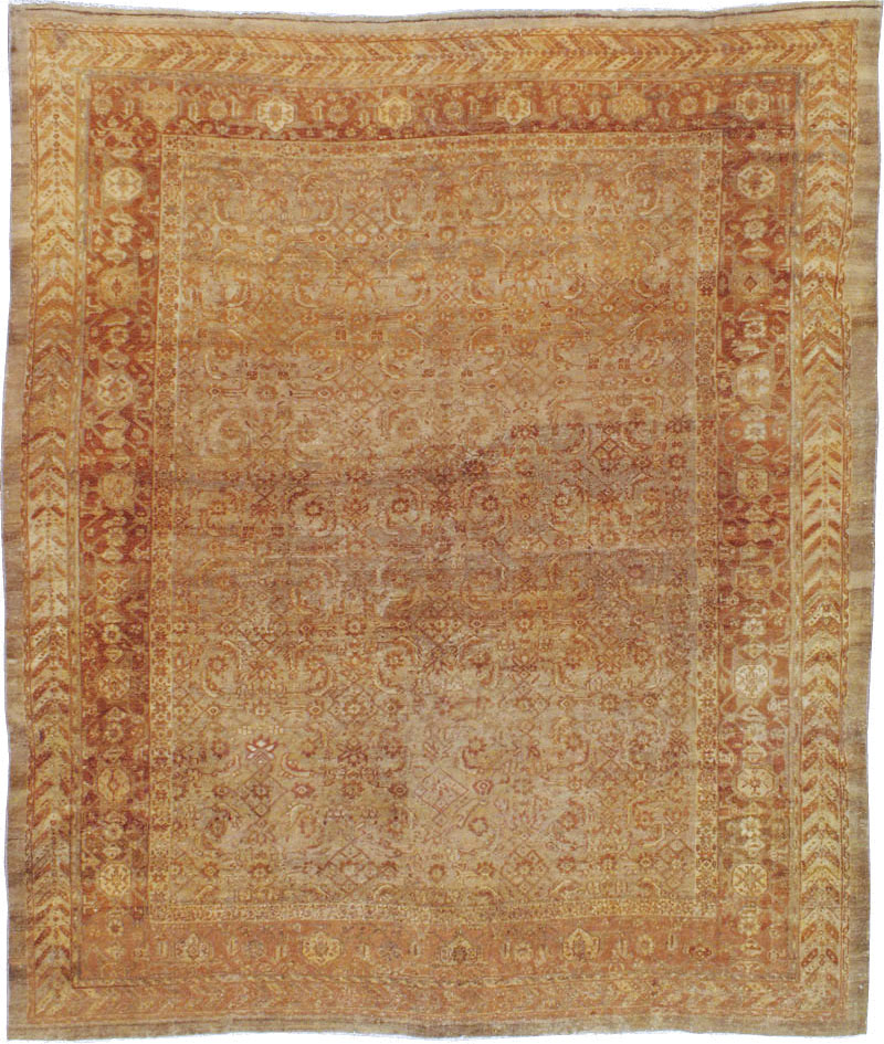 Antique Persian Bibikabad Rug, No.12761 - Gss