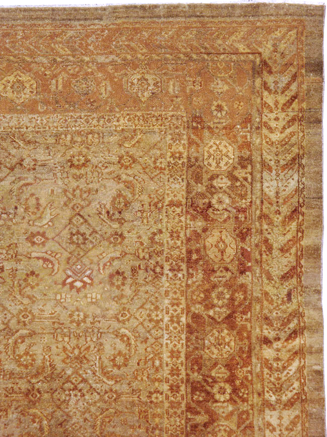 Antique Persian Bibikabad Rug, No.12761 - Gss