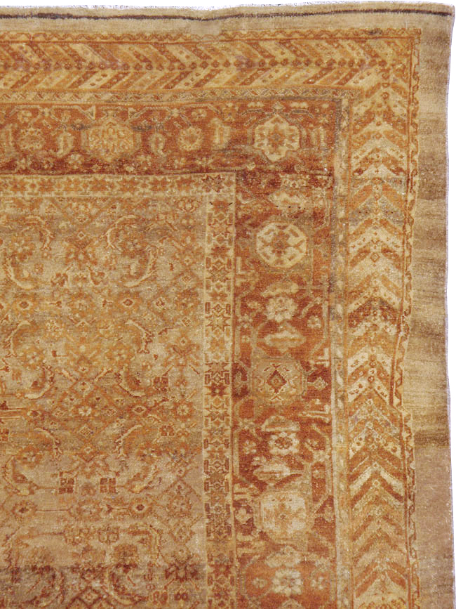 Antique Persian Bibikabad Rug, No.12761 - Gss