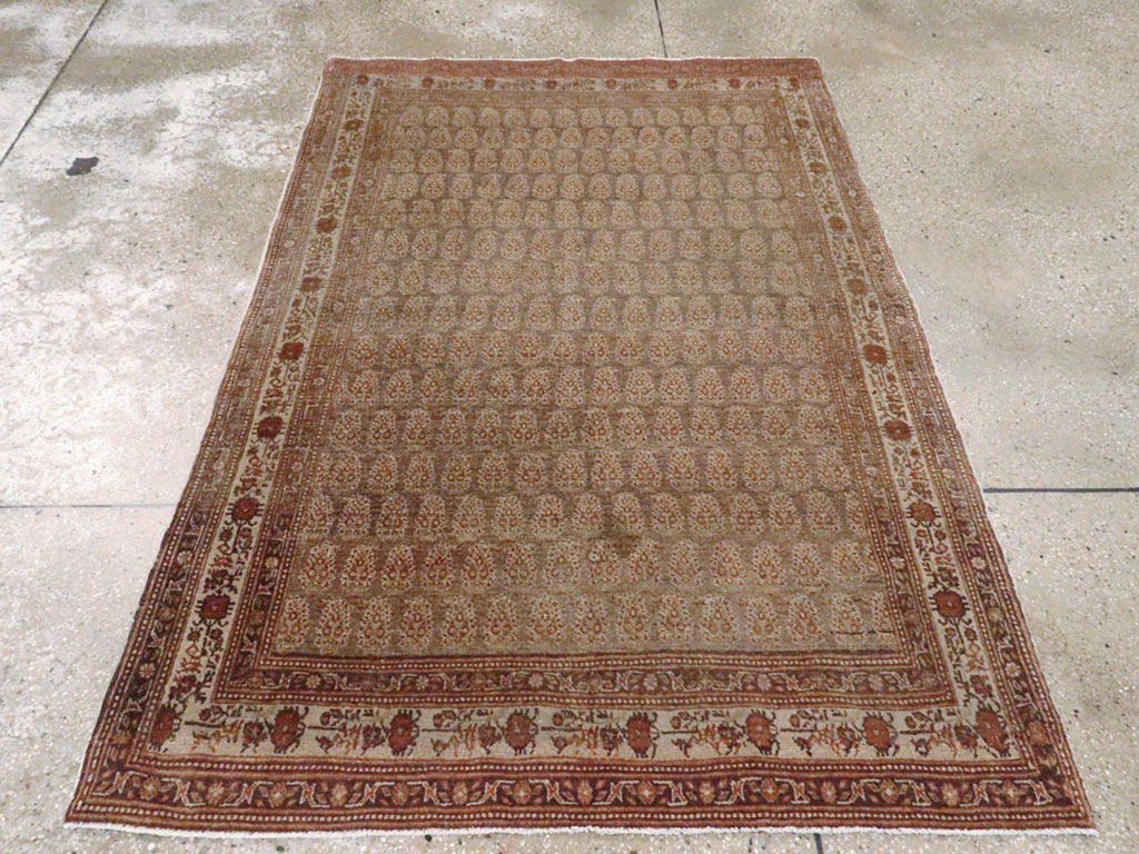 Antique Persian Tabriz Haji Jalili Rug, No.12764 - Gss