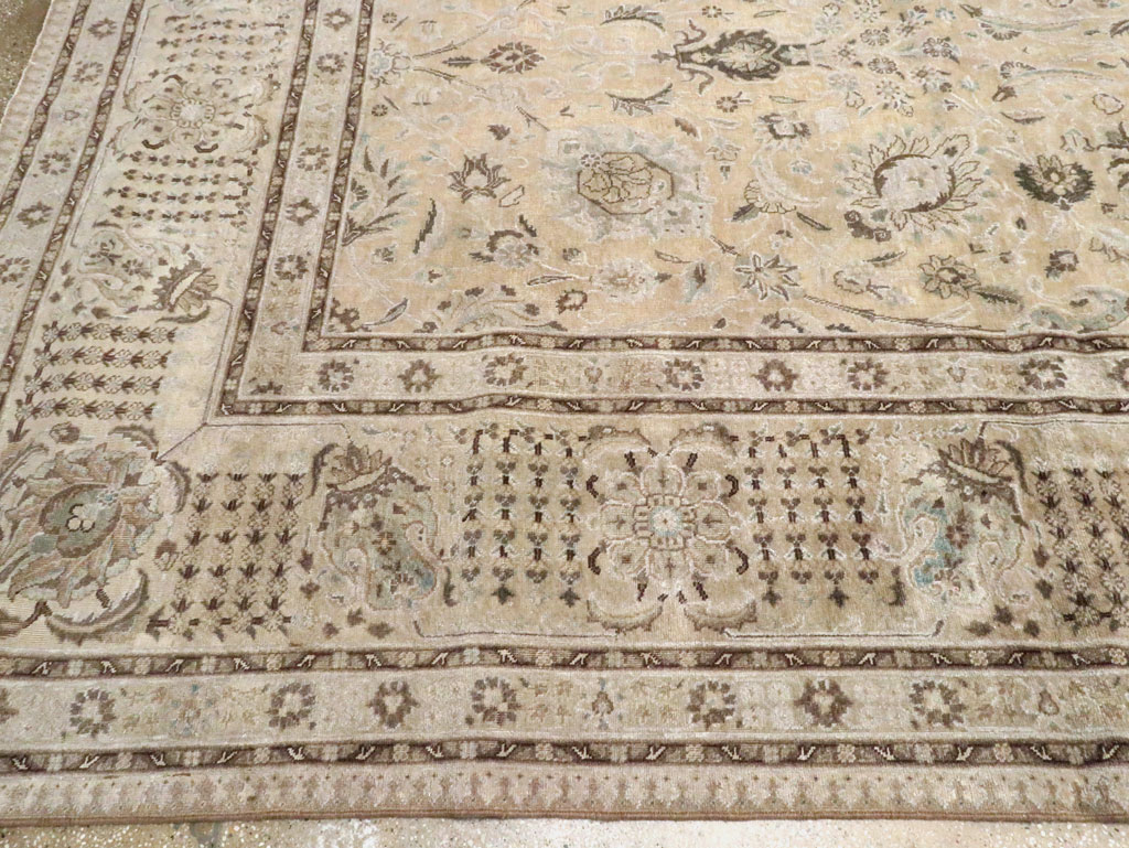 Antique Persian Tabriz Rug, No.12777 - Gss