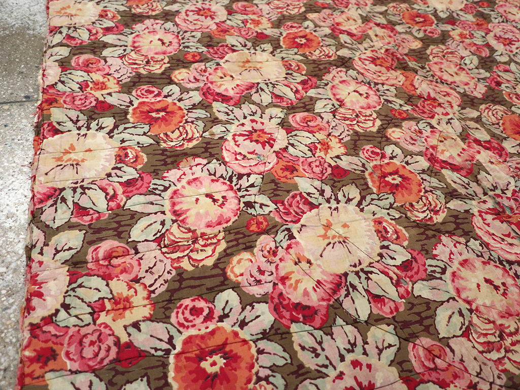 Vintage American Quilt Rug, No.12783 - Gss